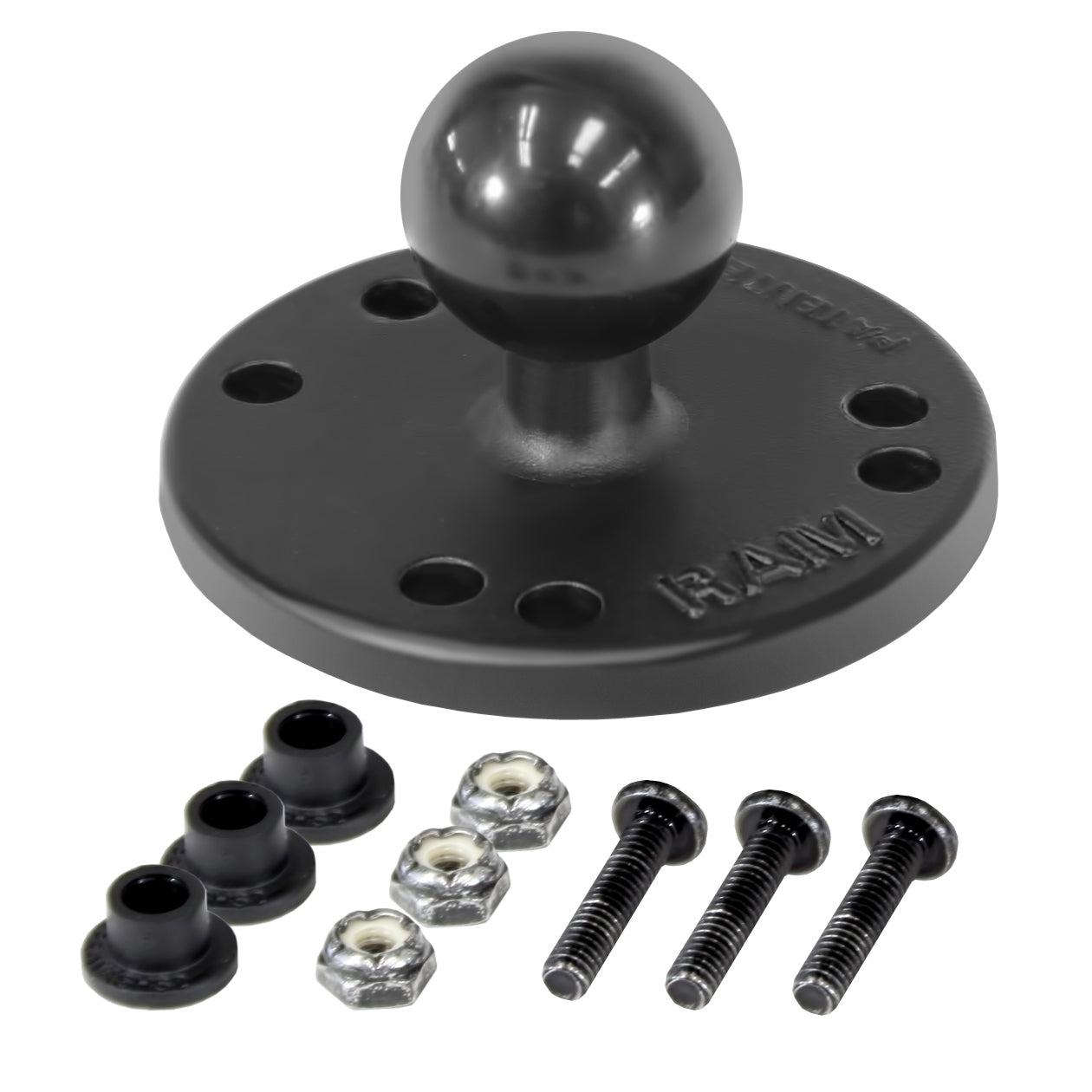 RAM Bal Adapter met Hardware voor Raymarine Dragonfly - B Maat - RAM Mounts RAM-B-202U-RYM1 afbeelding 3
