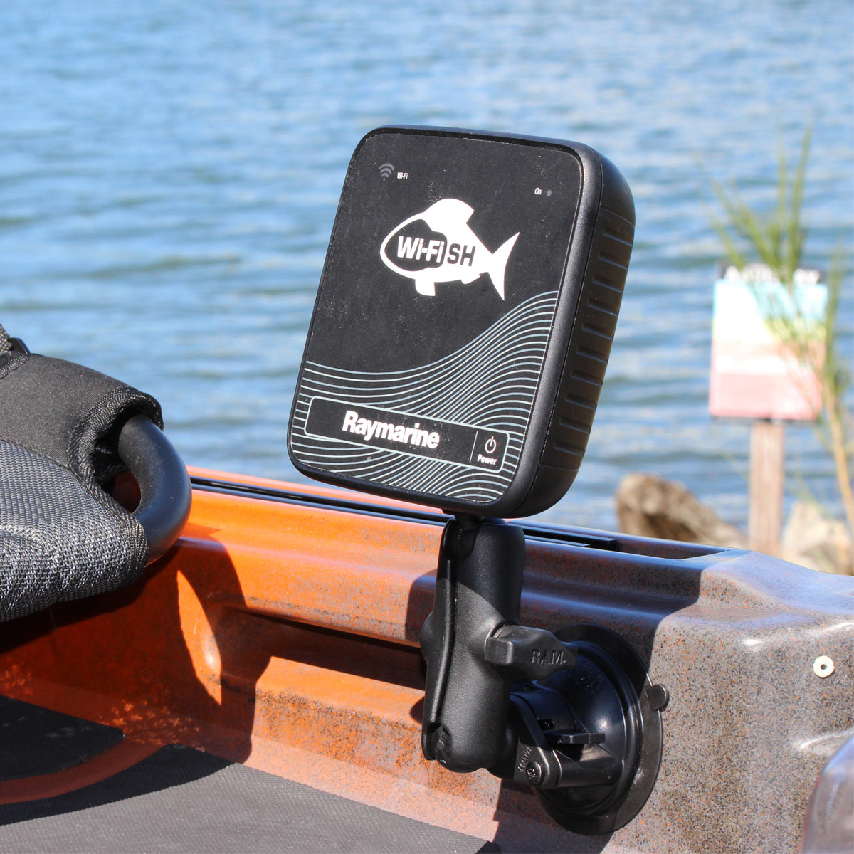 RAM Twist-Lock™ Zuigcupbevestiging voor Raymarine Dragonfly - RAM Mounts RAM-B-224-1-379-M616U afbeelding 3