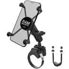 RAM X-Grip grote telefoonhouder met atvutv rail basis - RAM Mounts RAM-B-231-2-UN10