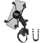 RAM X-Grip® Grote Telefoonhouder met ATV/UTV Rail Basis - RAM Mounts RAM-B-231-2-UN10 afbeelding 1