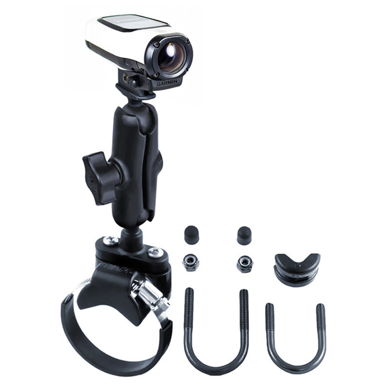 RAM atvutv rail mount met garmin virb camera adapter - RAM Mounts RAM-B-231Z-2-GA63U