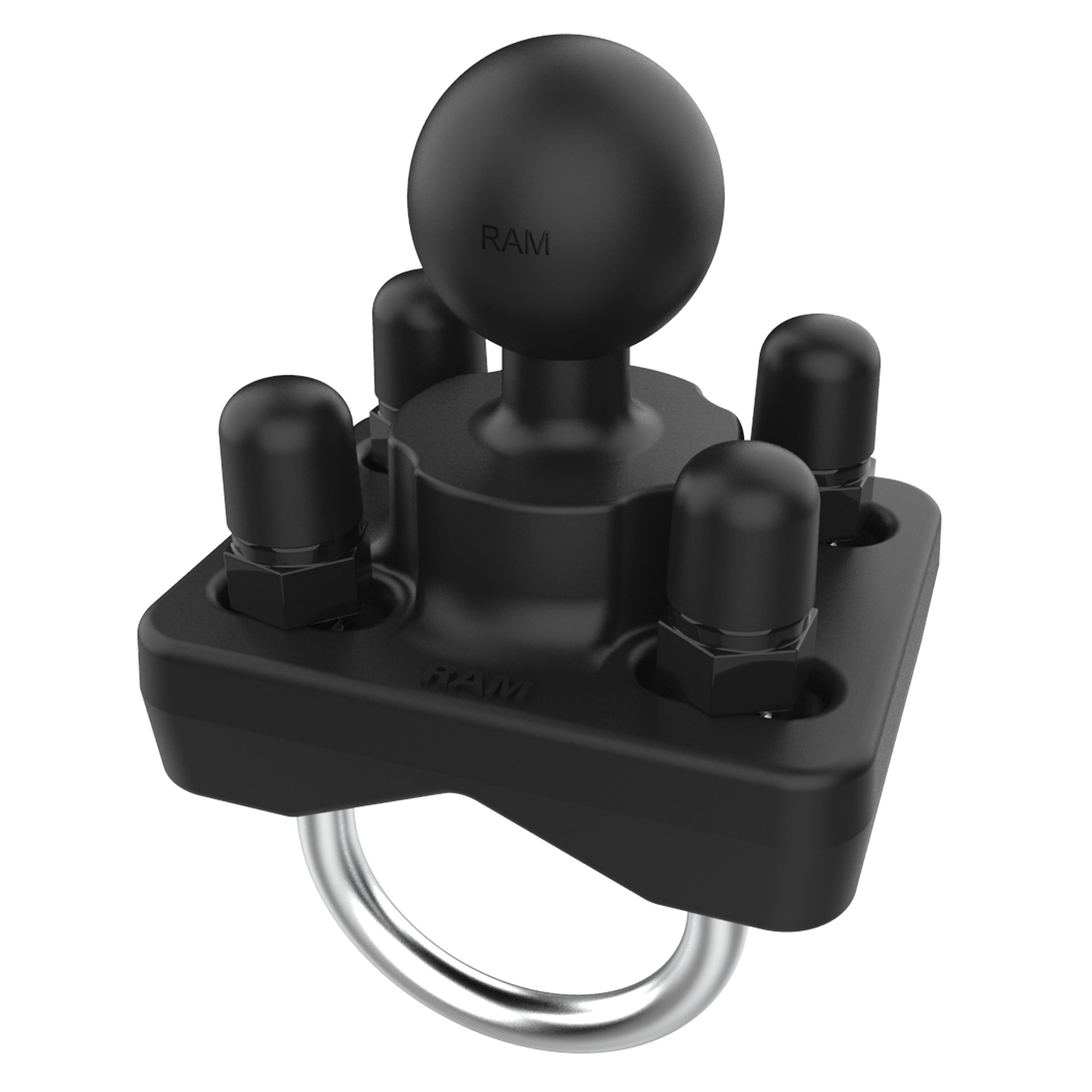RAM Dubbele U-Bout Bal Basis voor 1" - 1.25" Rails - B Maat - RAM Mounts RAM-B-235U afbeelding 2