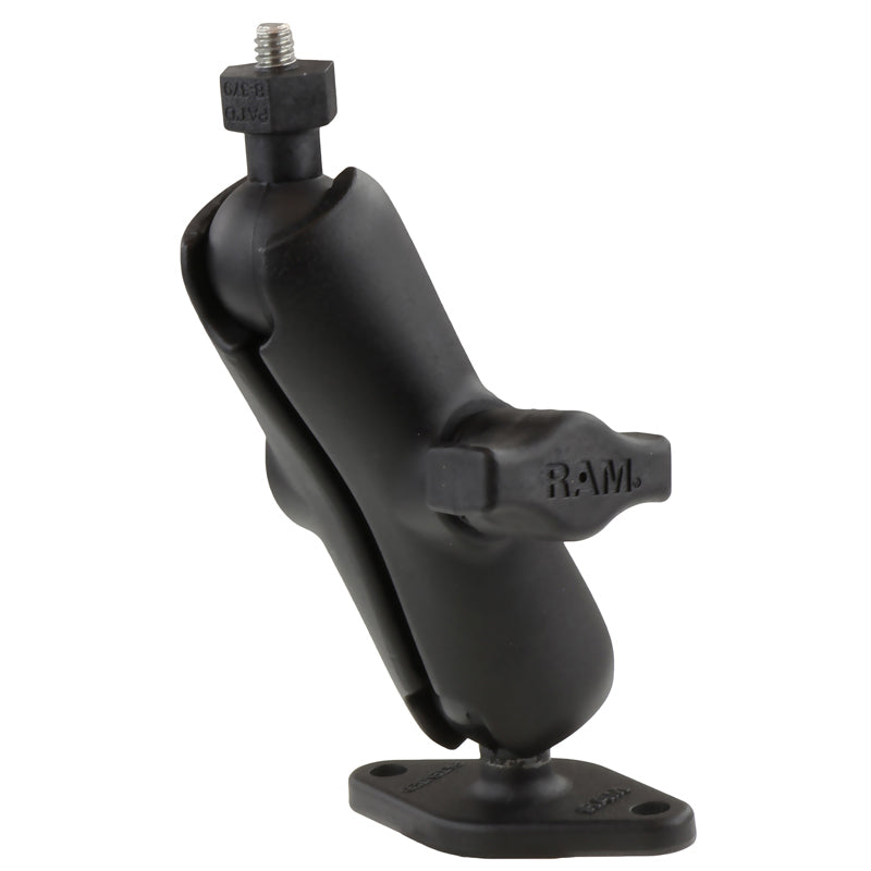 RAM tough ball montage met 14 20 schroefdraafbout en diamantplaat - RAM Mounts RAM-B-238-379U-252025