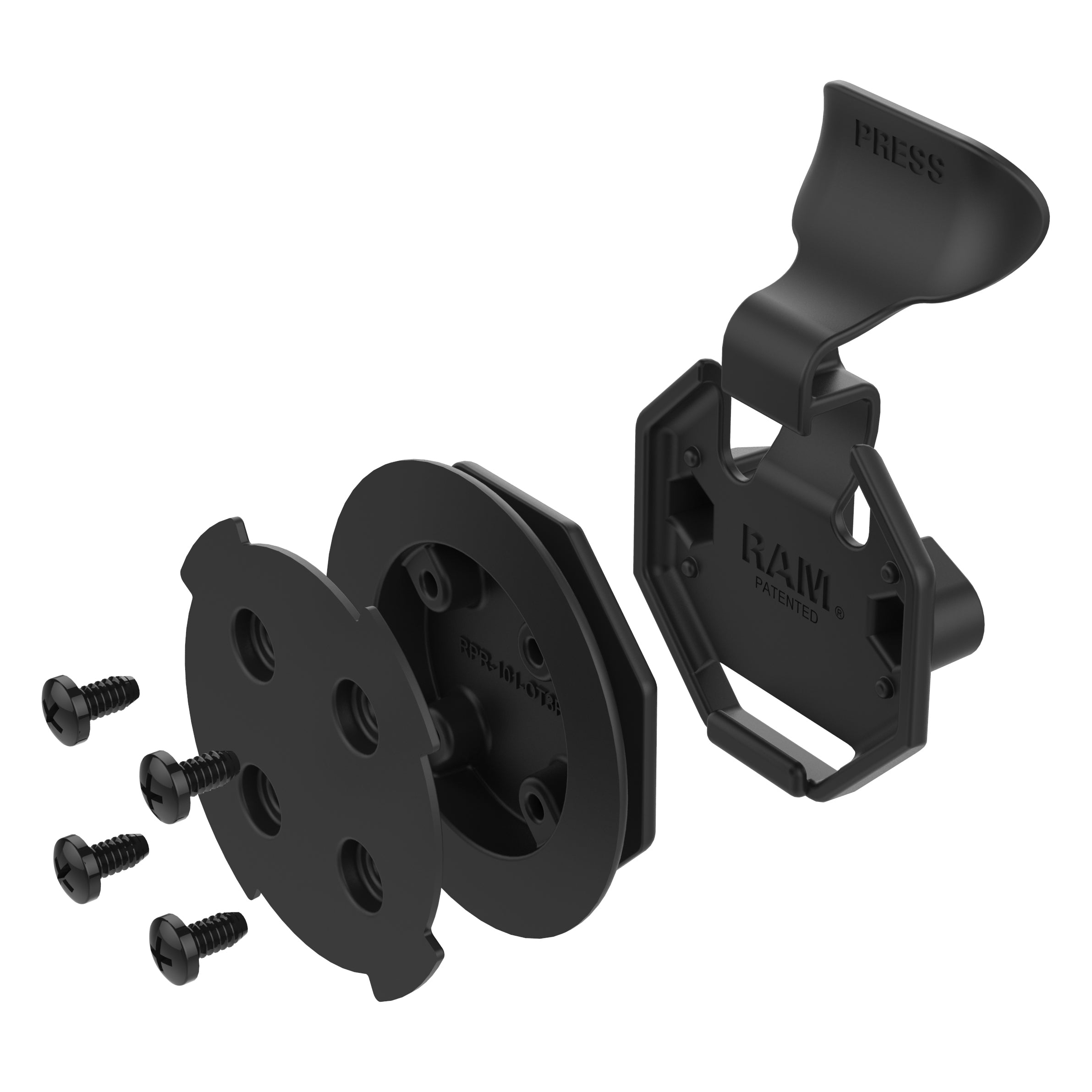 RAM Quick Release Adapter met Bal voor OtterBox uniVERSE Tablet Behuizingen - RAM Mounts RAM-B-238-OT3U afbeelding 4