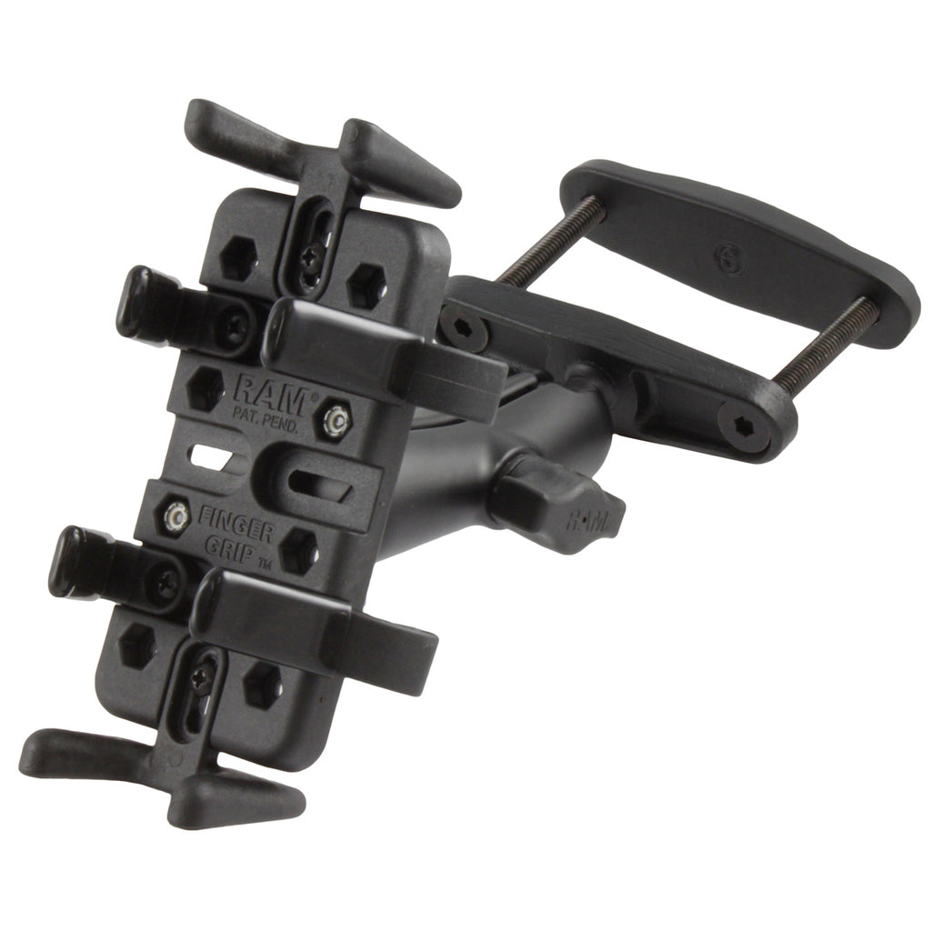 RAM vinger grip universele houder met 3 vierkante post klem mount - RAM Mounts RAM-B-247-3-UN4U