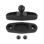 RAM Vierkante Paal Klem Basis voor Palen tot 3" Breed Zonder Bouten - RAM Mounts RAM-B-247U-3KE1 afbeelding 1