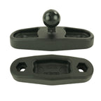 RAM vierkante paal klem basis voor palen tot 3 breed zonder hardware - RAM Mounts RAM-B-247U-3NH