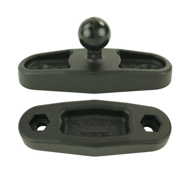 RAM Vierkante Paal Klem Basis voor Palen tot 3" Breed - B Maat - RAM Mounts RAM-B-247U-3 afbeelding 2