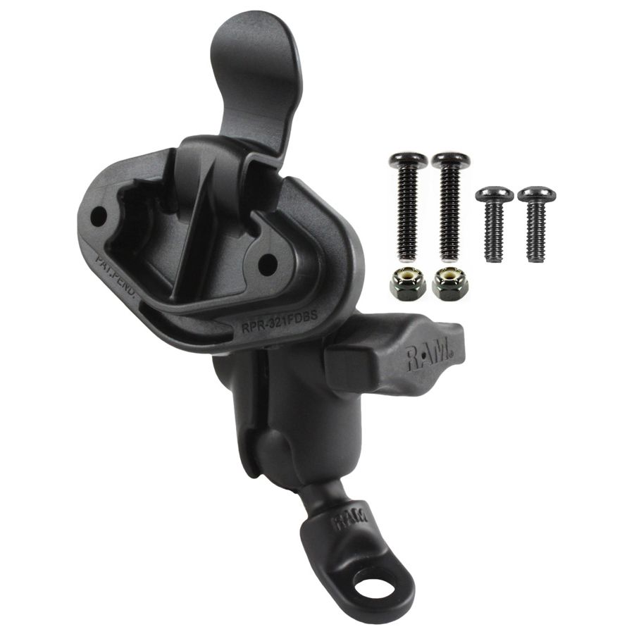 RAM EZY-Mount™ Snelontkoppelaar met 9mm Bolt Head Adapter Mount - RAM Mounts RAM-B-272-A-326U-TWI afbeelding 1