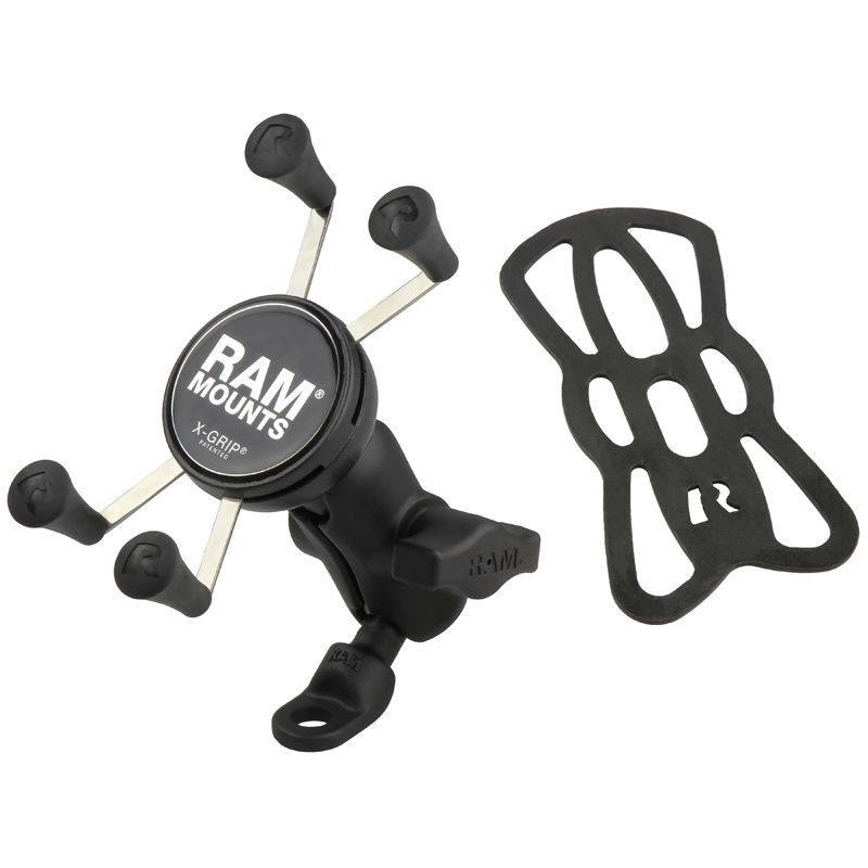 RAM X-Grip® Telefoonhouder met 9mm Schuine Boutkop Adapter - RAM Mounts RAM-B-272-A-UN7 afbeelding 2