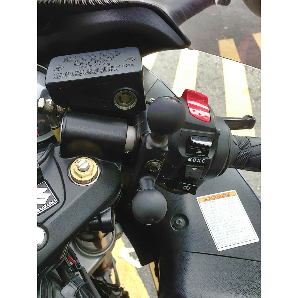 RAM Motorfiets Rem/Koppeling Reservoir Base met Add-On Bal - RAM Mounts RAM-B-309-2U afbeelding 2