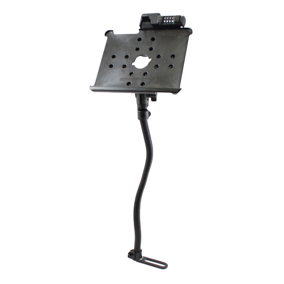 RAM Latch-N-Lock™ voor iPad 1-4 met RAM Pod™ I voertuigmontage - RAM Mounts RAM-B-316-1-AP8L afbeelding 1