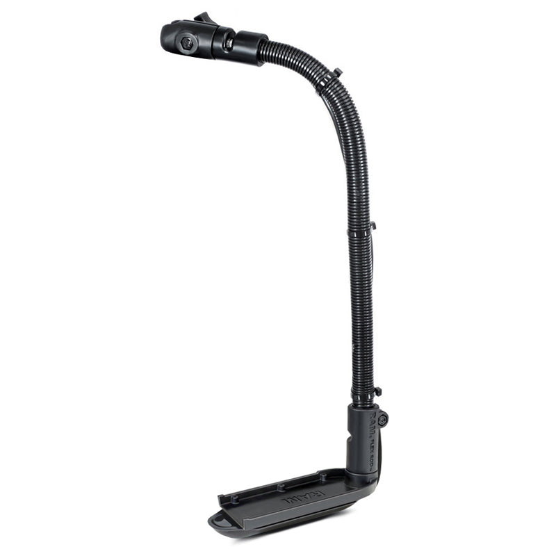 RAM transducer montage voor lowrance structurescan met socket arm - RAM Mounts RAM-B-316-18-TRA3-NB