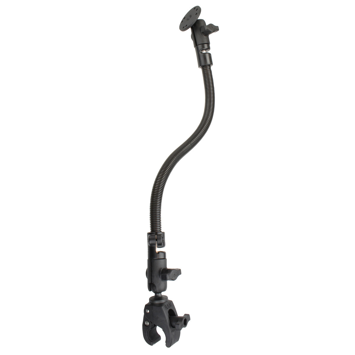 RAM tough claw mount met 18 staaf en ronde plaat - RAM Mounts RAM-B-316-400-202U