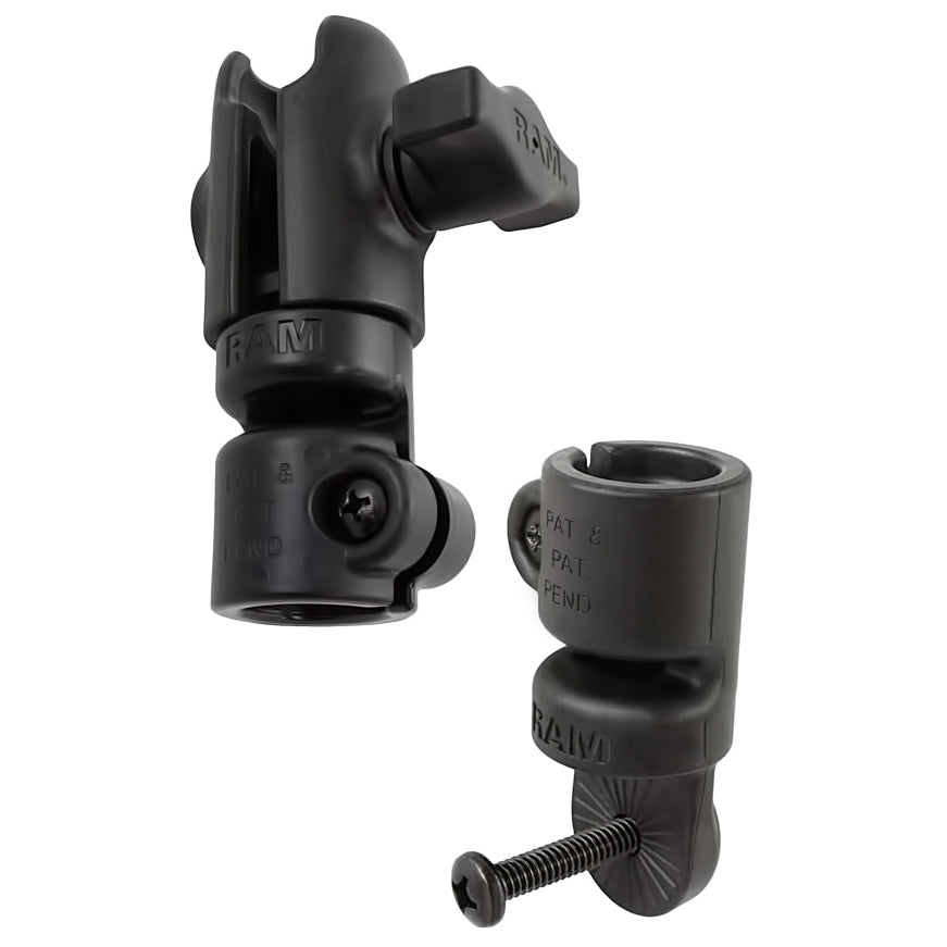 RAM clevis componenten voor transducer aluminium stang bevestigingen - RAM Mounts RAM-B-316-TRA1-NRU