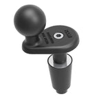 RAM motorfiets fork stem kogel basis met rubberen expansieplug - RAM Mounts RAM-B-342U