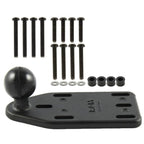 RAM Offset Reservoirdeksel Dubbele Bal Mount - RAM Mounts RAM-B-183U afbeelding 5