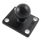 RAM bal adapter met amps plaat en 7mm gaten - RAM Mounts RAM-B-347U-BT