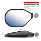 RAM Tough-Mirror™ Kit met M10-1.25 Basis - Lange Arm - RAM Mounts RAM-B-349-C-465RL afbeelding 5