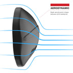 RAM Tough-Mirror™ linker- en rechter spiegels met kogelverbinding - RAM Mounts RAM-B-465RL afbeelding 4