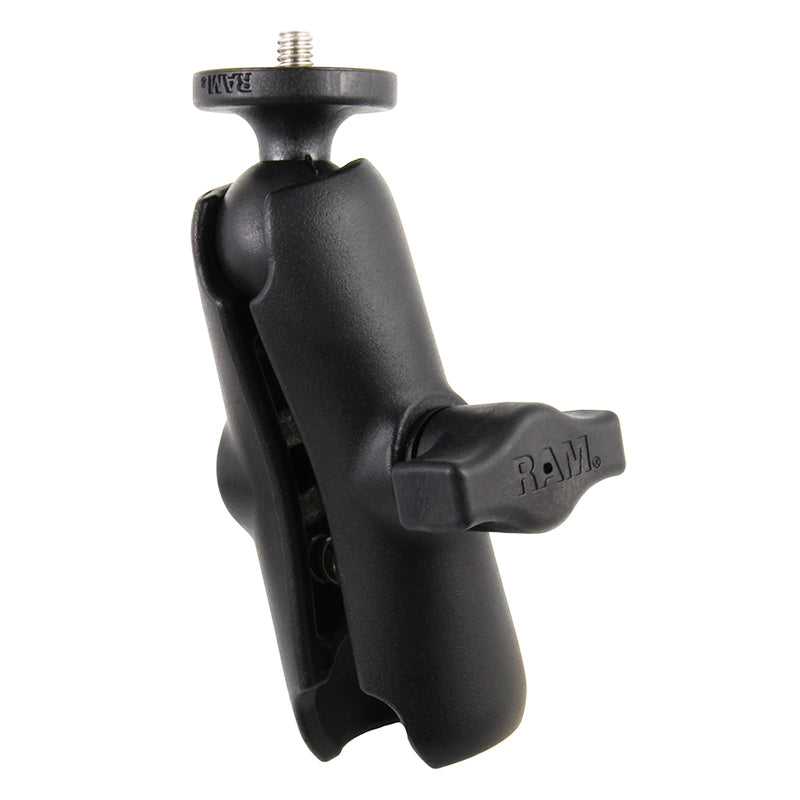 RAM dubbele arm met 14 20 actie camera adapter - RAM Mounts RAM-B-366-201U