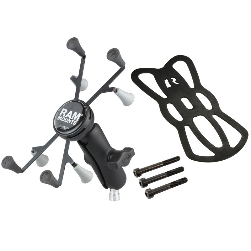 RAM X-Grip® met Motorfiets Stuur Klem Basis voor 7 "-8" Tablets - RAM Mounts RAM-B-367-UN8U afbeelding 2