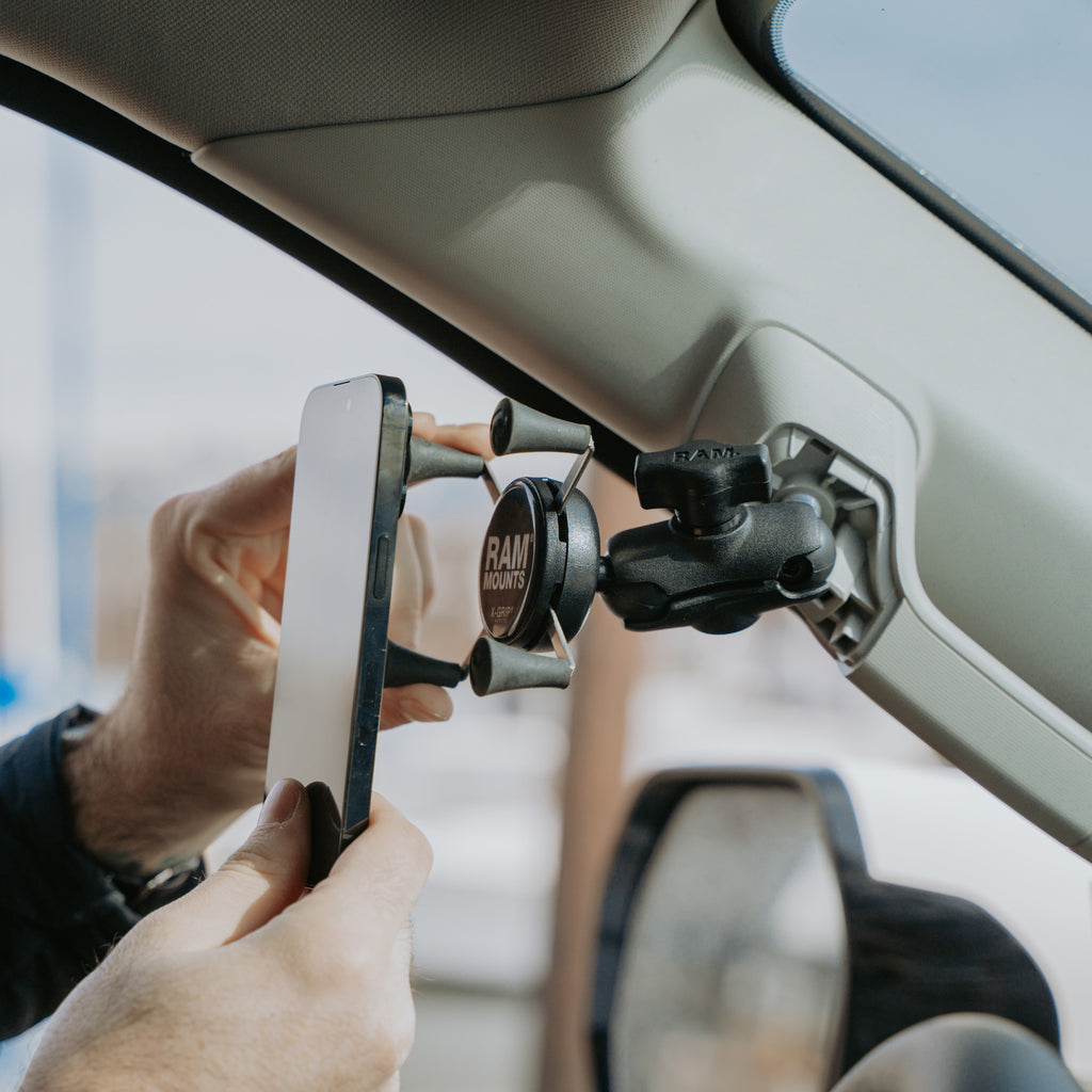 RAM Grab Handle & A-Pillar M6 Bolt Vervangingskit met Balbasis - RAM Mounts RAM-B-367B-M6U afbeelding 3