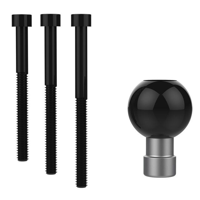 RAM Motorfiets Stuurklem Bevestiging met M8 Bolts - Medium - RAM Mounts RAM-B-186U afbeelding 7