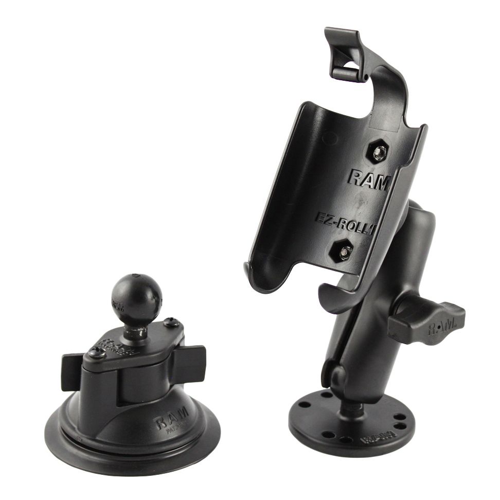RAM Twist-Lock™ Zuig- en boormontage voor Garmin Approach + meer - RAM Mounts RAM-B-372-GA31 afbeelding 1