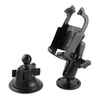 RAM Twist-Lock™ Zuignap & Drill-Down Montage voor Garmin Venture + Meer - RAM Mounts RAM-B-372-GA5 afbeelding 1