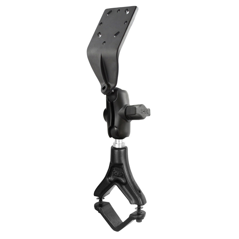 RAM juk klem montage met gebogen plaat voor pilatus pc 12ng - RAM Mounts RAM-B-380-A-125BU
