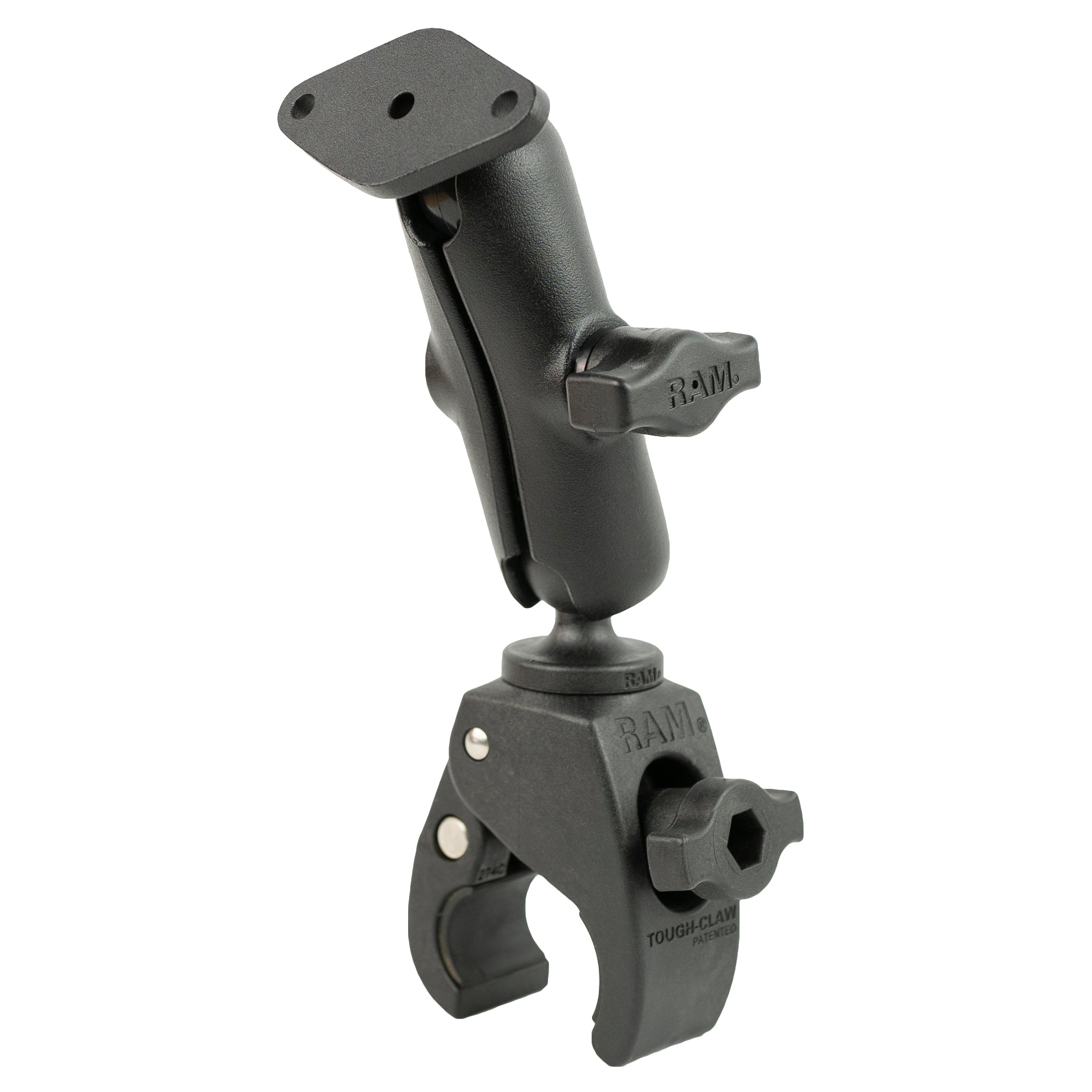 RAM tough claw kleine klembevestiging met diamond plate medium arm - RAM Mounts RAM-B-400-238U