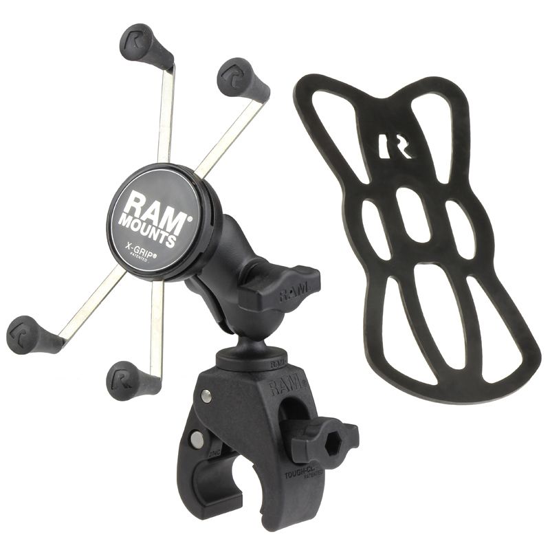 RAM X-Grip® Grote Telefoonhouder met Tough-Claw™ Kleine Klembasis - Korte Arm - RAM Mounts RAM-B-400-A-HOL-UN10BU afbeelding 2