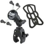 RAM X-Grip® Telefoonhouder met RAM Tough-Claw™ Kleine Klemvoet - Korte Arm - RAM Mounts RAM-B-400-A-HOL-UN7BU afbeelding 2