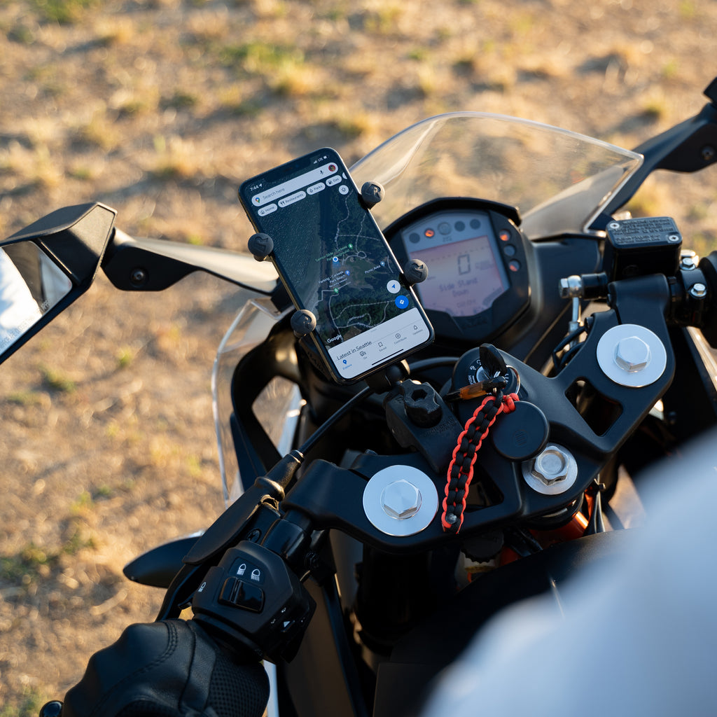 RAM X-Grip® Telefoonhouder met RAM Tough-Claw™ Kleine Klemvoet - Korte Arm - RAM Mounts RAM-B-400-A-HOL-UN7BU afbeelding 3