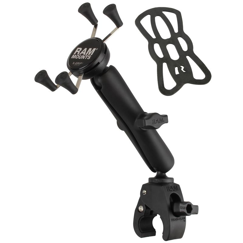 RAM X-Grip® Telefoonhouder met RAM Tough-Claw™ Kleine Klem Basis - Lange Arm - RAM Mounts RAM-B-400-C-UN7U afbeelding 2