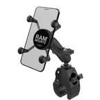 RAM X-Grip® Telefoonhouder met RAM Tough-Claw™ Kleine Klem Basis - Medium Arm - RAM Mounts RAM-B-400-HOL-UN7BU afbeelding 1