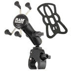 RAM X-Grip® Telefoonhouder met RAM Tough-Claw™ Kleine Klem Basis - Medium Arm - RAM Mounts RAM-B-400-HOL-UN7BU afbeelding 2