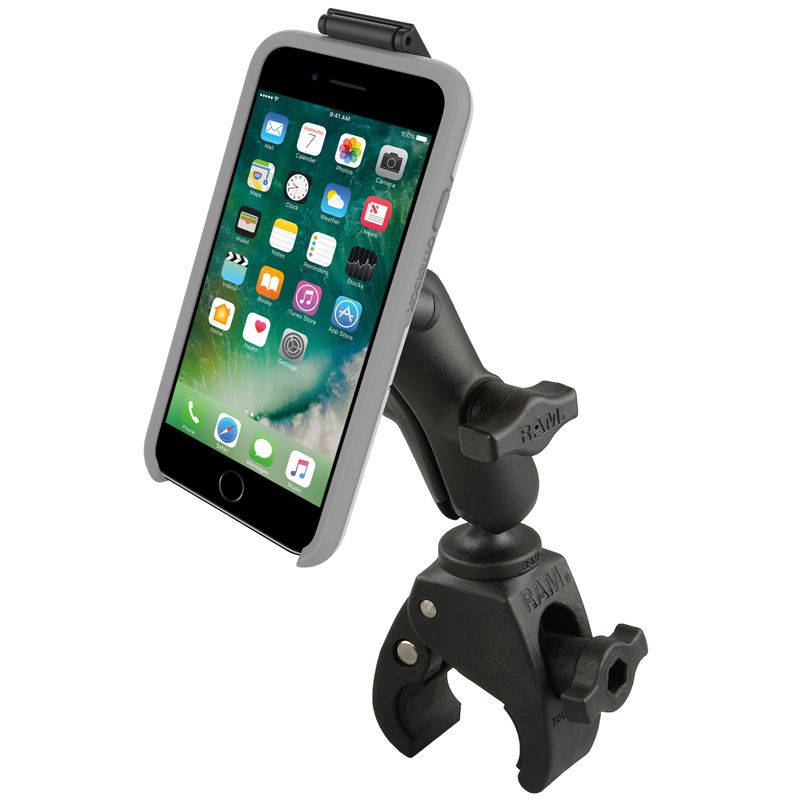 RAM Tough-Claw™ Kleine klemhouder voor telefoons met OtterBox uniVERSE-hoes - RAM Mounts RAM-B-400-OT2U afbeelding 1