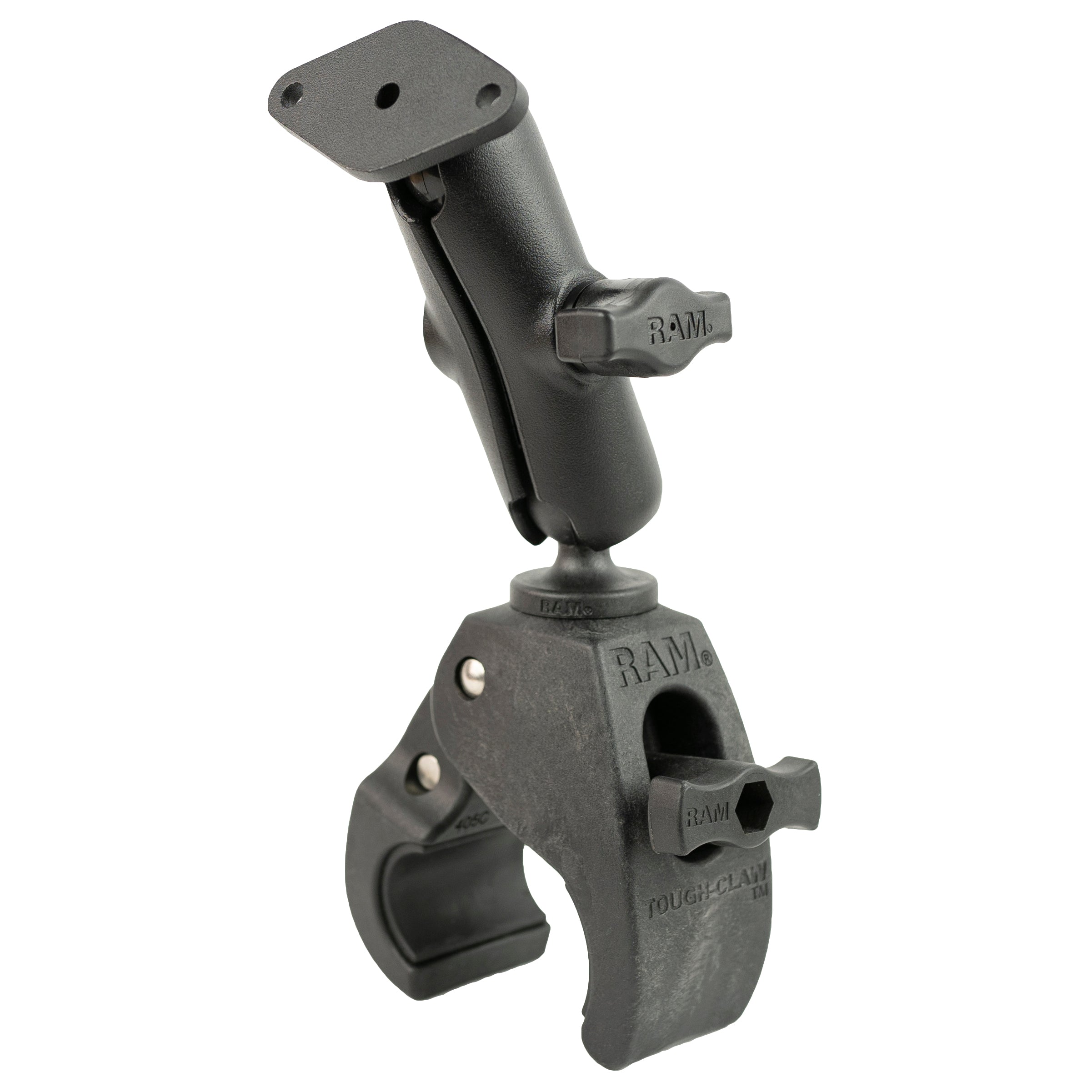 RAM Tough-Claw™ Medium Clamp Mount met Diamantplaat - RAM Mounts RAM-B-404-238U afbeelding 1