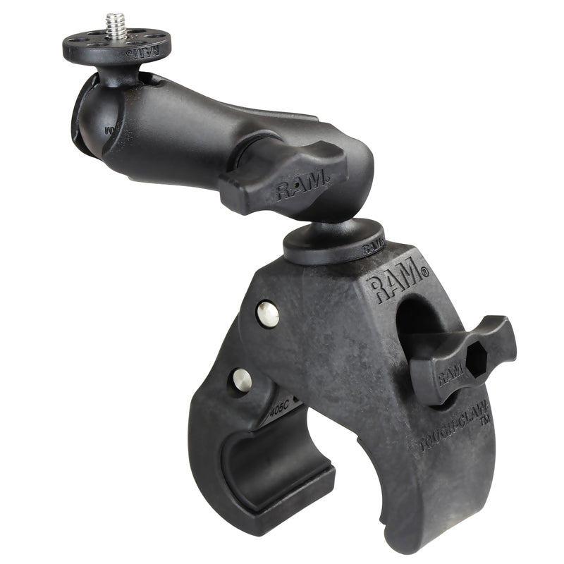 RAM tough claw medium klemmontage met 14 20 camera adapter - RAM Mounts RAM-B-404-366U