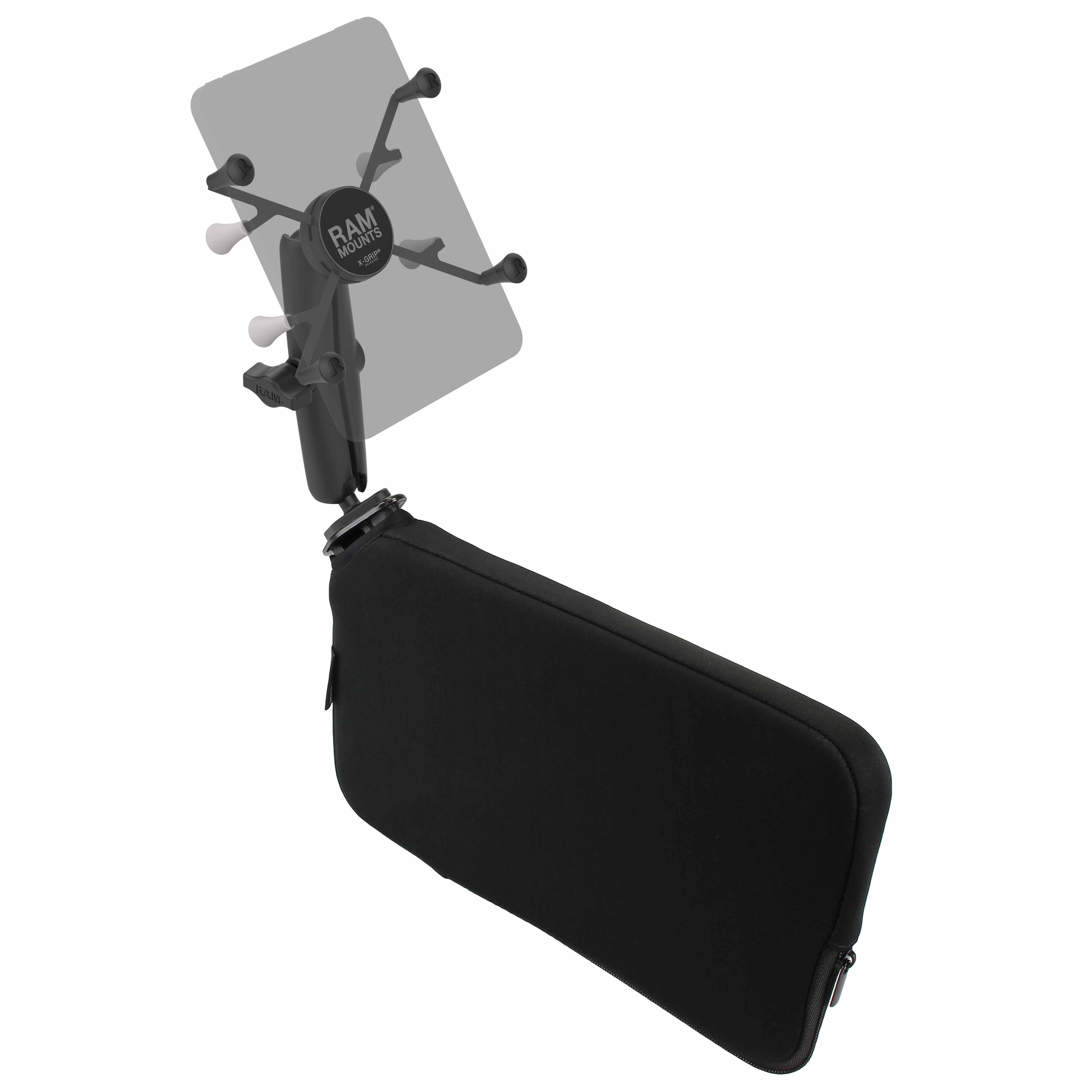 RAM X-Grip® Bevestiging met RAM Tough-Wedge™ voor 17,78 cm (7") -20,32 cm (8") Tablets - Lange Arm - RAM Mounts RAM-B-407-C-UN8U afbeelding 2