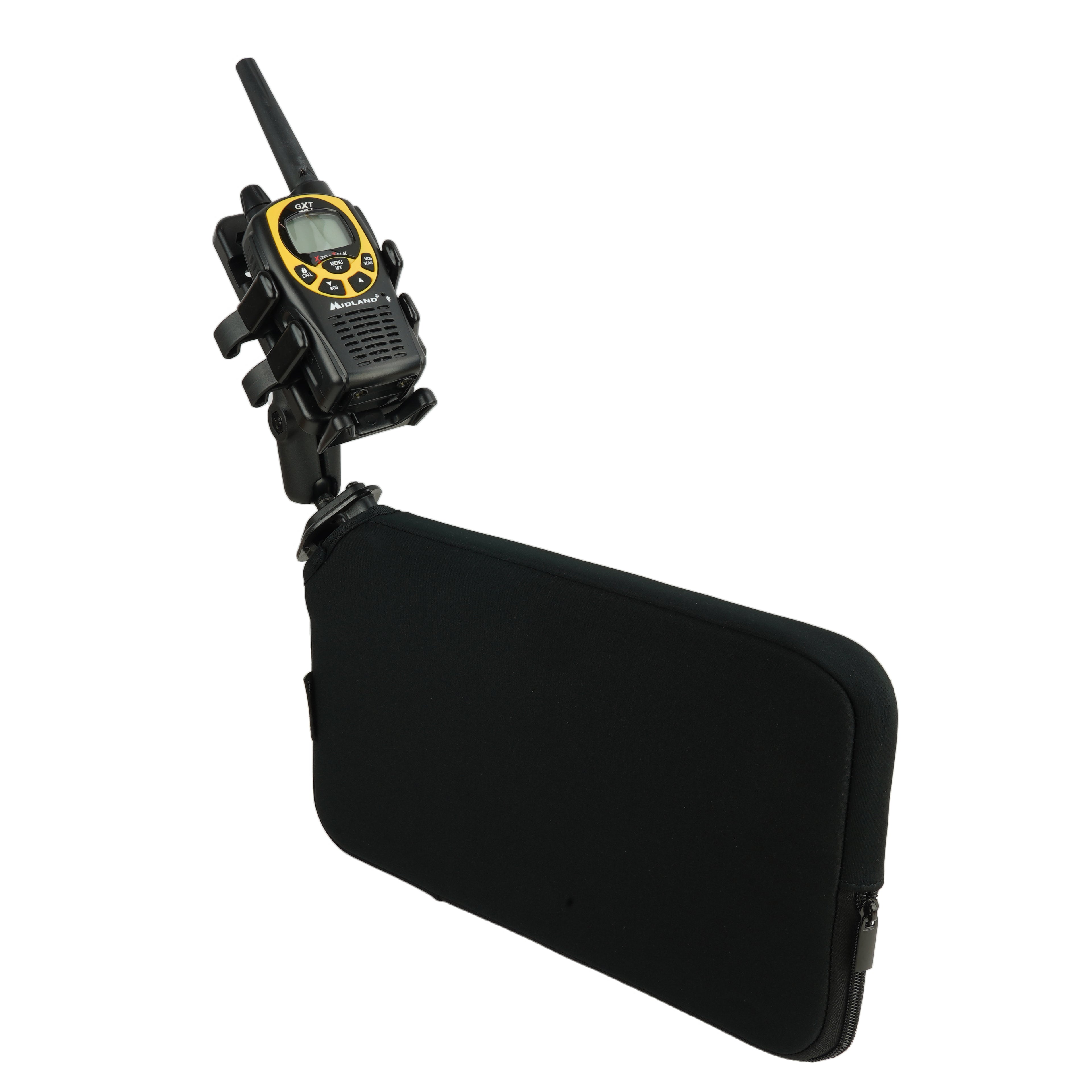 RAM vinger grip universele montage met RAM tough wedge base - RAM Mounts RAM-B-407-UN4U