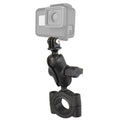 RAM torque grote buis basis met universele actie camera adapter - RAM Mounts RAM-B-408-112-15-A-GOP1U