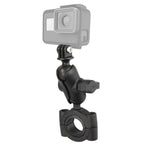 RAM Torque™ Grote Buis Basis met Universele Actie Camera Adapter - RAM Mounts RAM-B-408-112-15-A-GOP1U afbeelding 1