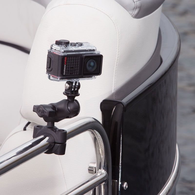 RAM Torque™ Grote Buis Basis met Universele Actie Camera Adapter - RAM Mounts RAM-B-408-112-15-A-GOP1U afbeelding 4