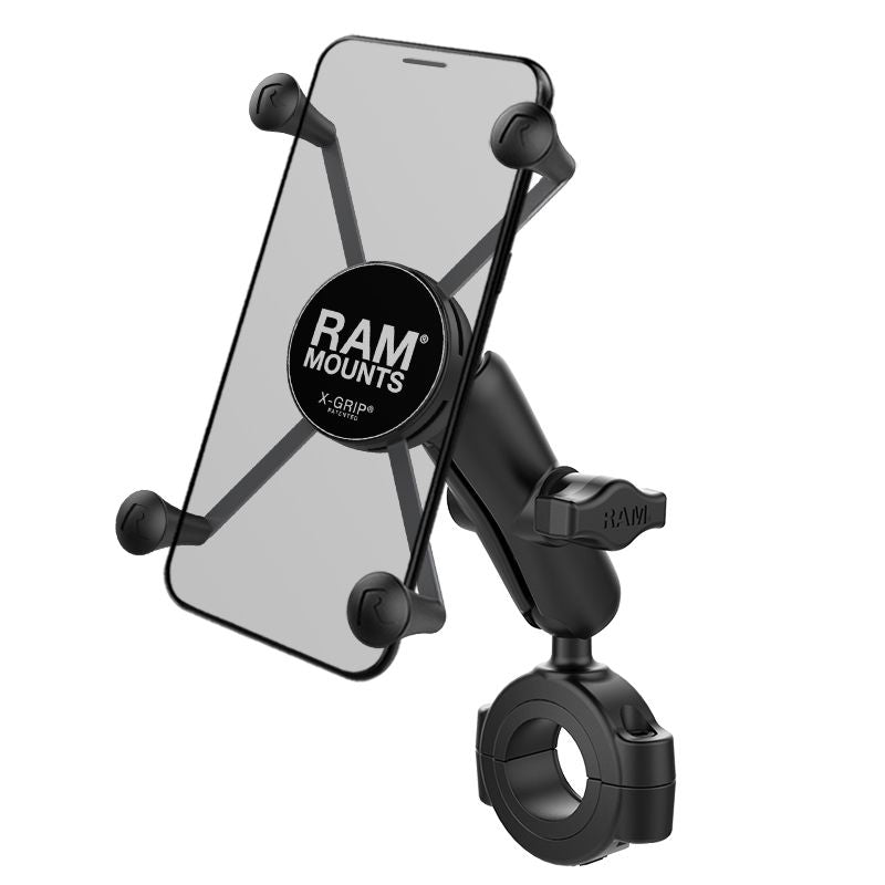 RAM X-Grip® Grote Telefoonhouder met Torque™ Grote Rail Base - Medium Arm - RAM Mounts RAM-B-408-112-15-UN10U afbeelding 1