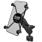 RAM X-Grip® Grote Telefoonhouder met Torque™ Kleine Rail Base - Medium Arm - RAM Mounts RAM-B-408-37-62-UN10U afbeelding 1