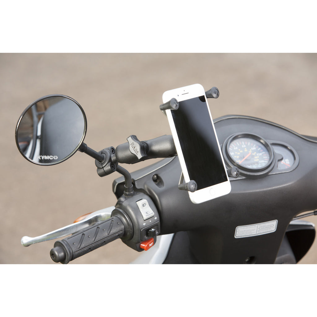 RAM X-Grip® Grote Telefoonhouder met Torque™ Kleine Rail Base - Medium Arm - RAM Mounts RAM-B-408-37-62-UN10U afbeelding 2