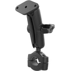 RAM Torque™ Medium Rail Dubbele Bal Mount met Diamantplaat - RAM Mounts RAM-B-408-75-1-238U afbeelding 1